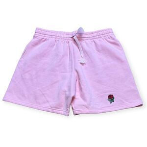 Artist Union Clothing Co. Men's Pink Fleece Drawstring Athletic Shorts Size XL